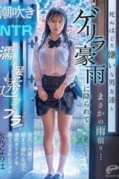 DVMM-287 Squirting training NTR: Unexpectedly taking shelter from the rain with a guy friend I despise Mizuno Nanaha